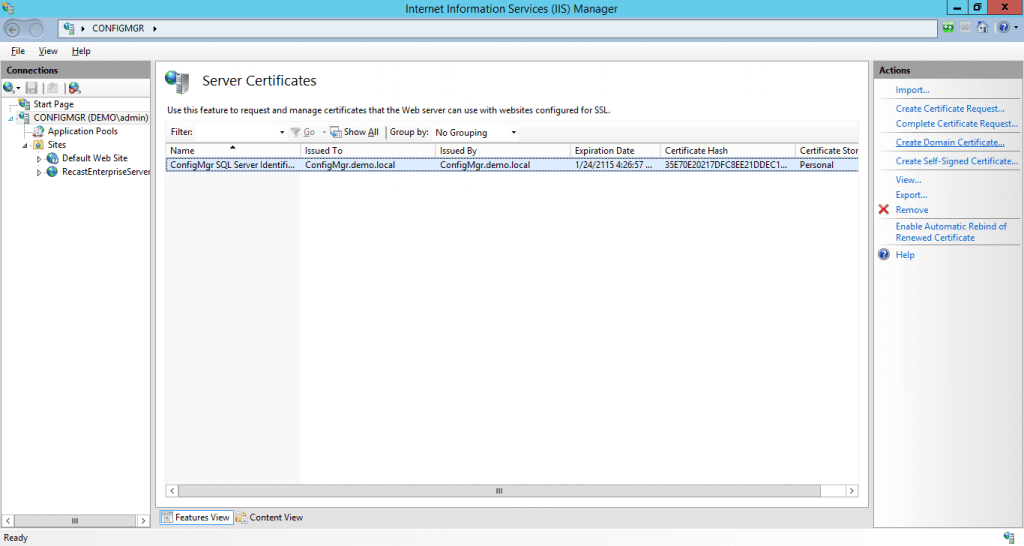 How to Install an SSL Certificate Installation on Microsoft IIS 7.X